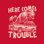 Here Comes Trouble-Youth-Crew Neck-Sweatshirt-momma_gorilla