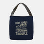 Here Comes Trouble-None-Adjustable Tote-Bag-momma_gorilla