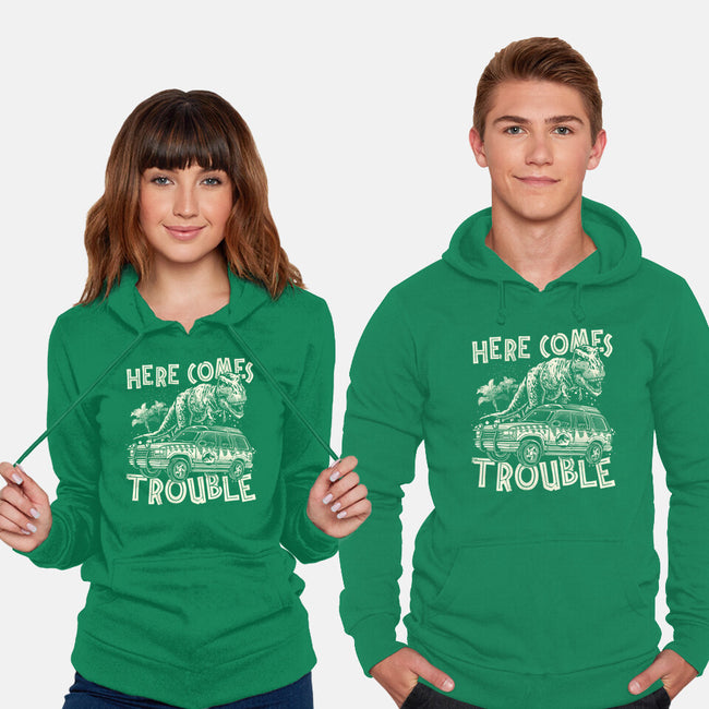 Here Comes Trouble-Unisex-Pullover-Sweatshirt-momma_gorilla