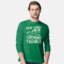 Here Comes Trouble-Mens-Long Sleeved-Tee-momma_gorilla