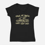 Take Me Back To These Times-Womens-V-Neck-Tee-momma_gorilla
