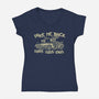 Take Me Back To These Times-Womens-V-Neck-Tee-momma_gorilla