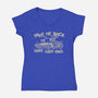 Take Me Back To These Times-Womens-V-Neck-Tee-momma_gorilla