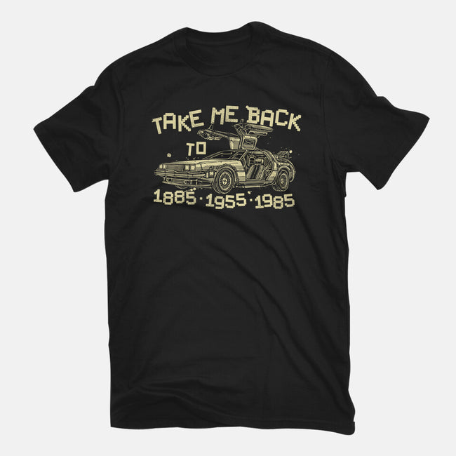 Take Me Back To These Times-Womens-Fitted-Tee-momma_gorilla