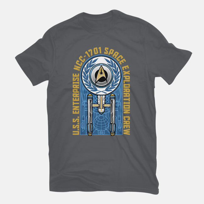 Space Exploration-Womens-Fitted-Tee-momma_gorilla