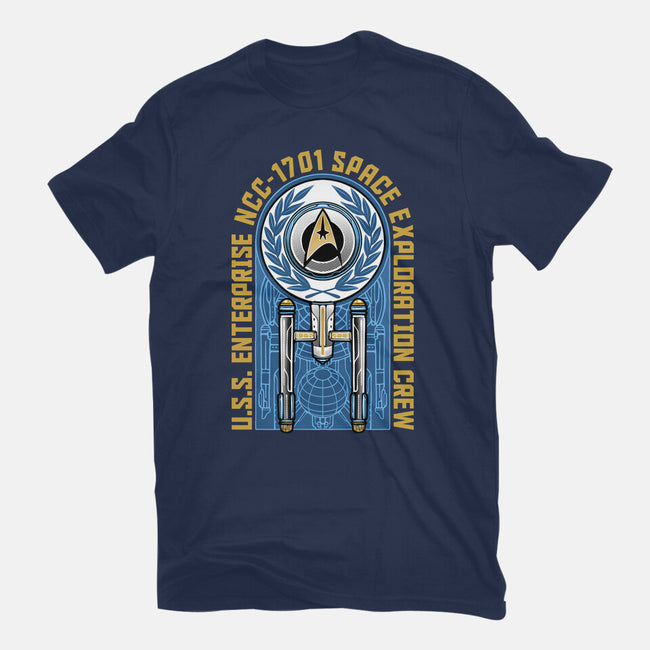 Space Exploration-Womens-Fitted-Tee-momma_gorilla