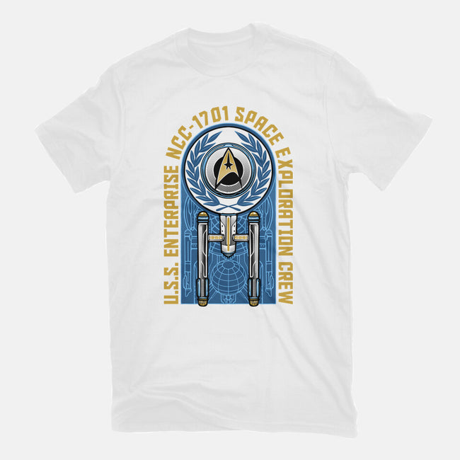 Space Exploration-Womens-Fitted-Tee-momma_gorilla
