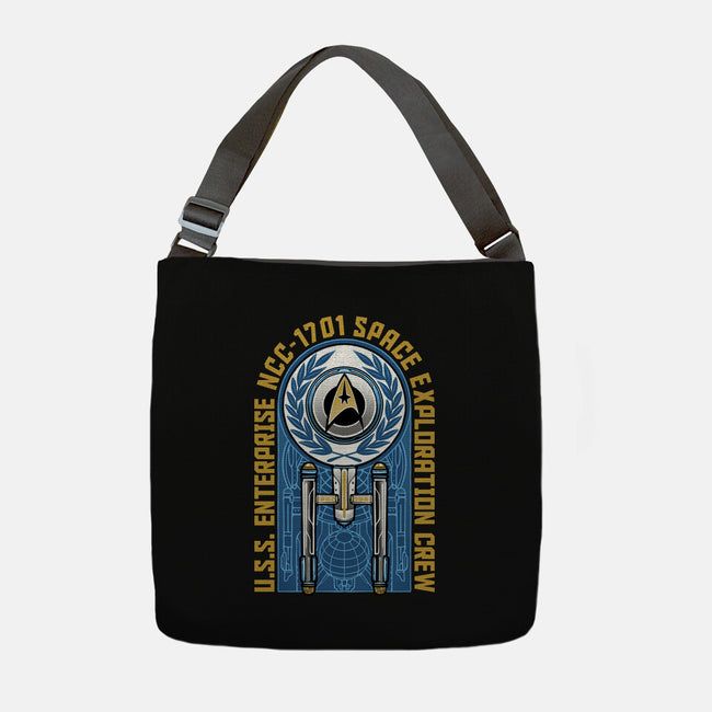 Space Exploration-None-Adjustable Tote-Bag-momma_gorilla