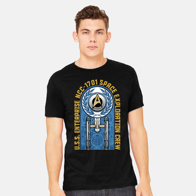 Space Exploration-Mens-Heavyweight-Tee-momma_gorilla