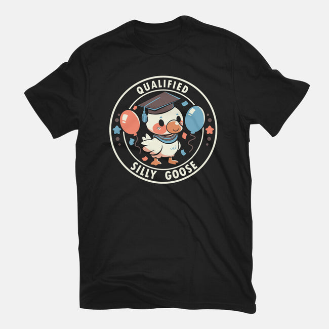 Qualified Silly Goose-Womens-Basic-Tee-TechraNova