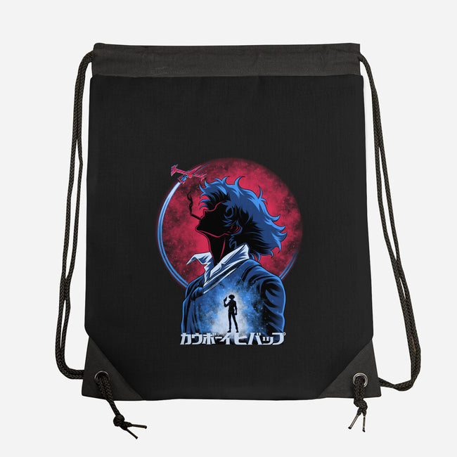Spike Space Cowboy-None-Drawstring-Bag-rmatix