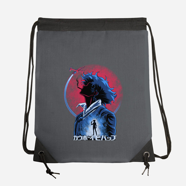 Spike Space Cowboy-None-Drawstring-Bag-rmatix