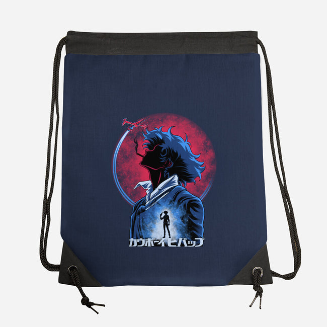 Spike Space Cowboy-None-Drawstring-Bag-rmatix