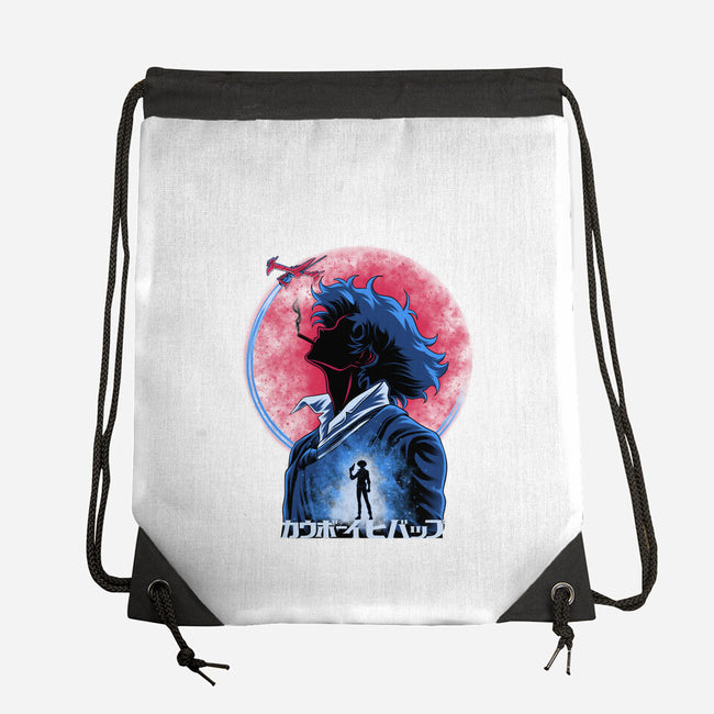 Spike Space Cowboy-None-Drawstring-Bag-rmatix