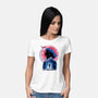 Spike Space Cowboy-Womens-Basic-Tee-rmatix