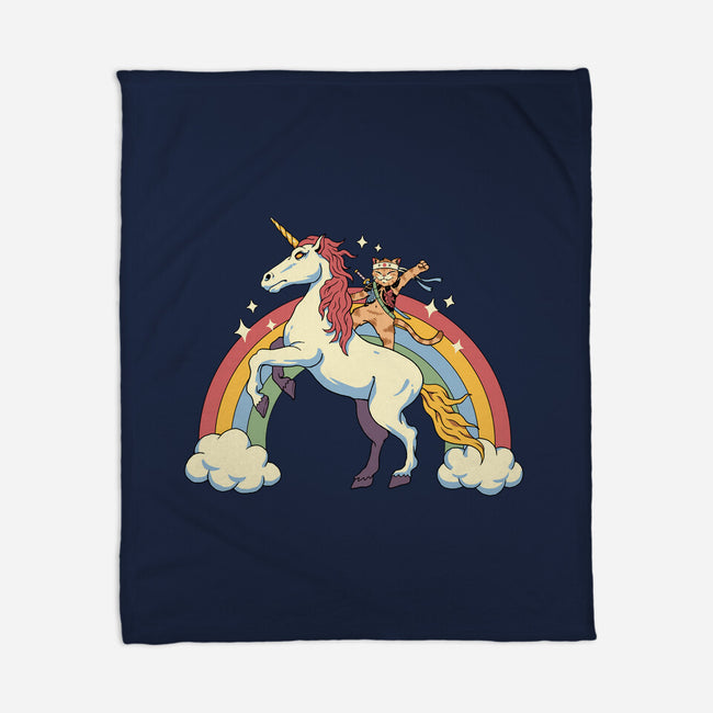 Unicorn Catana-None-Fleece-Blanket-vp021