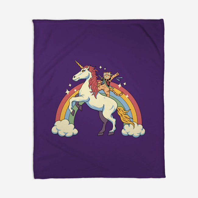Unicorn Catana-None-Fleece-Blanket-vp021