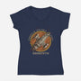Serenity Firefly Junker-Womens-V-Neck-Tee-silentOp