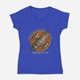 Serenity Firefly Junker-Womens-V-Neck-Tee-silentOp