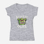 Beware Ogre-Womens-V-Neck-Tee-NemiMakeit
