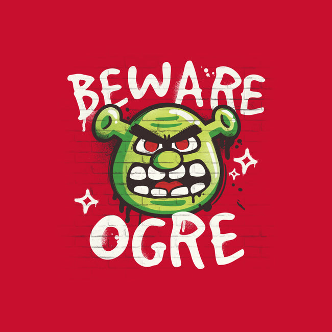 Beware Ogre-Womens-Fitted-Tee-NemiMakeit