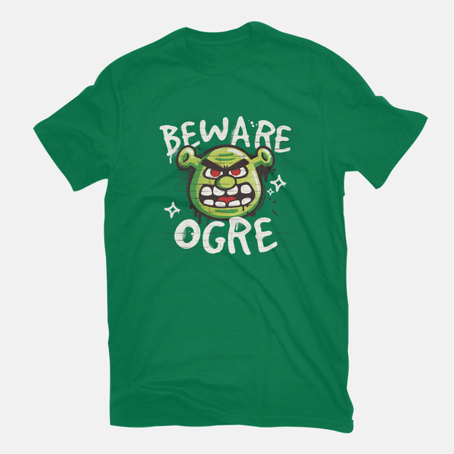 Beware Ogre-Womens-Fitted-Tee-NemiMakeit