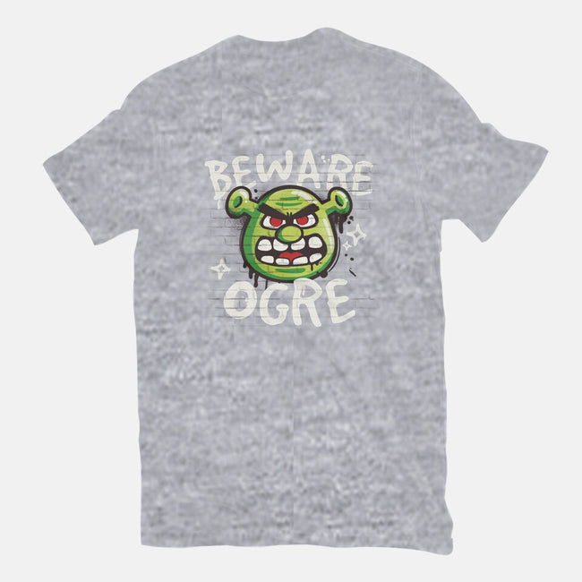 Beware Ogre-Womens-Fitted-Tee-NemiMakeit