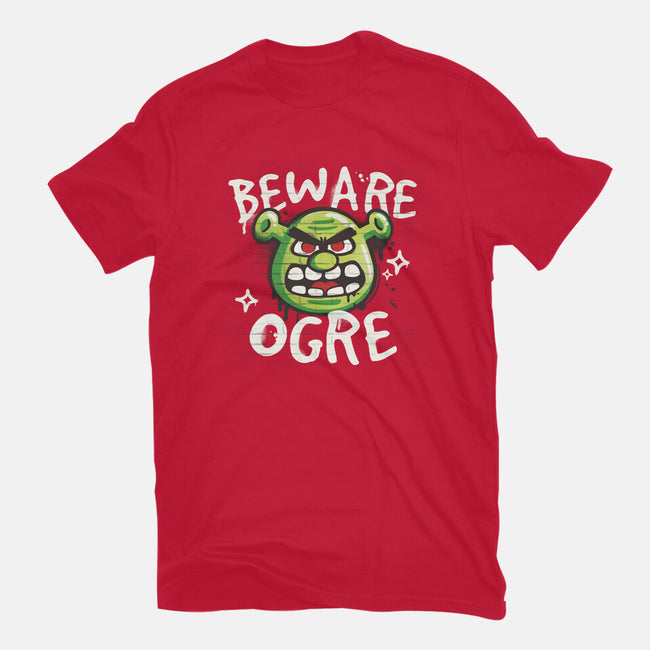 Beware Ogre-Womens-Fitted-Tee-NemiMakeit