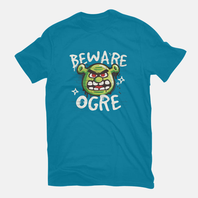 Beware Ogre-Womens-Fitted-Tee-NemiMakeit