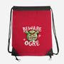 Beware Ogre-None-Drawstring-Bag-NemiMakeit