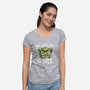Beware Ogre-Womens-V-Neck-Tee-NemiMakeit