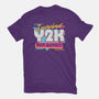 Y2K Vintage Quote-Womens-Fitted-Tee-Studio Mootant