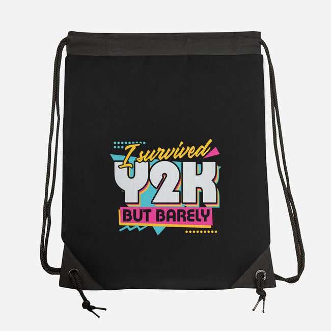 Y2K Vintage Quote-None-Drawstring-Bag-Studio Mootant