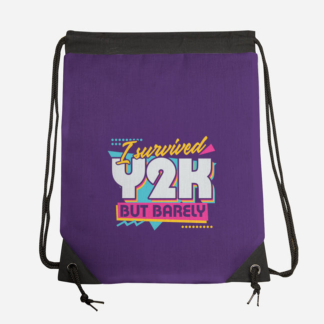 Y2K Vintage Quote-None-Drawstring-Bag-Studio Mootant