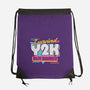 Y2K Vintage Quote-None-Drawstring-Bag-Studio Mootant