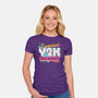 Y2K Vintage Quote-Womens-Fitted-Tee-Studio Mootant