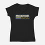 Millennial Vintage Quote-Womens-V-Neck-Tee-Studio Mootant