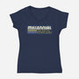 Millennial Vintage Quote-Womens-V-Neck-Tee-Studio Mootant