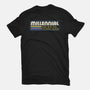 Millennial Vintage Quote-Womens-Fitted-Tee-Studio Mootant