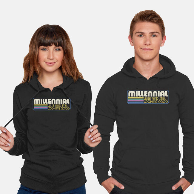 Millennial Vintage Quote-Unisex-Pullover-Sweatshirt-Studio Mootant