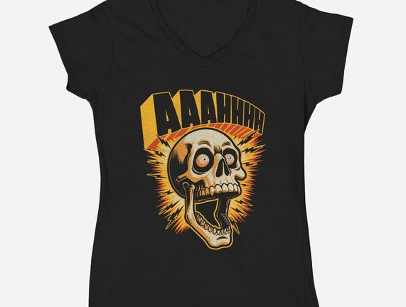 Skull Anxiety Scream