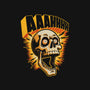 Skull Anxiety Scream-Womens-Fitted-Tee-Studio Mootant