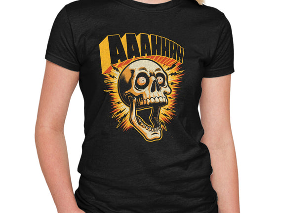 Skull Anxiety Scream