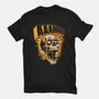 Skull Anxiety Scream-Womens-Fitted-Tee-Studio Mootant