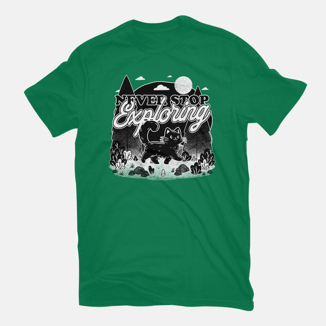 Cat Wilderness Exploration-Mens-Premium-Tee-Studio Mootant