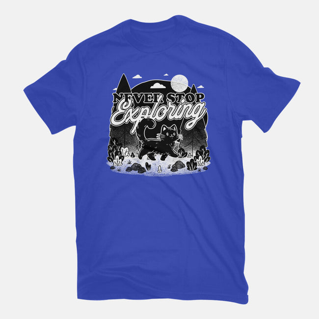 Cat Wilderness Exploration-Youth-Basic-Tee-Studio Mootant