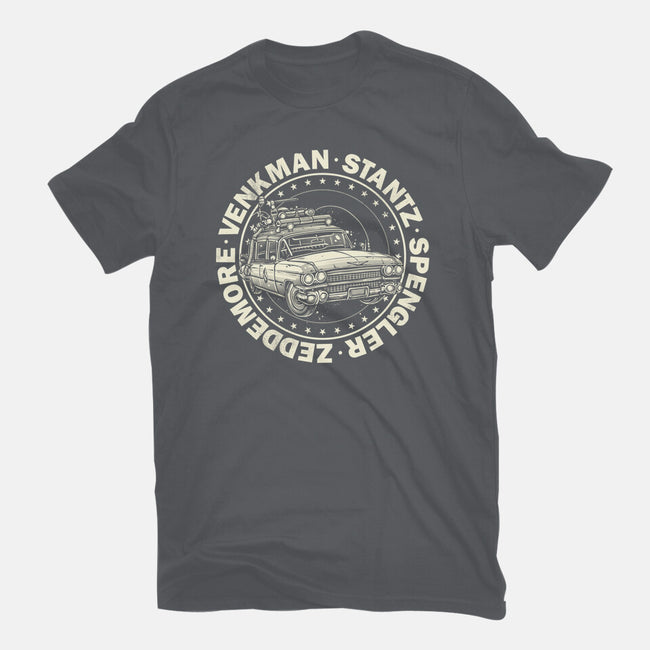 Bust Some Ghosts-Womens-Fitted-Tee-momma_gorilla