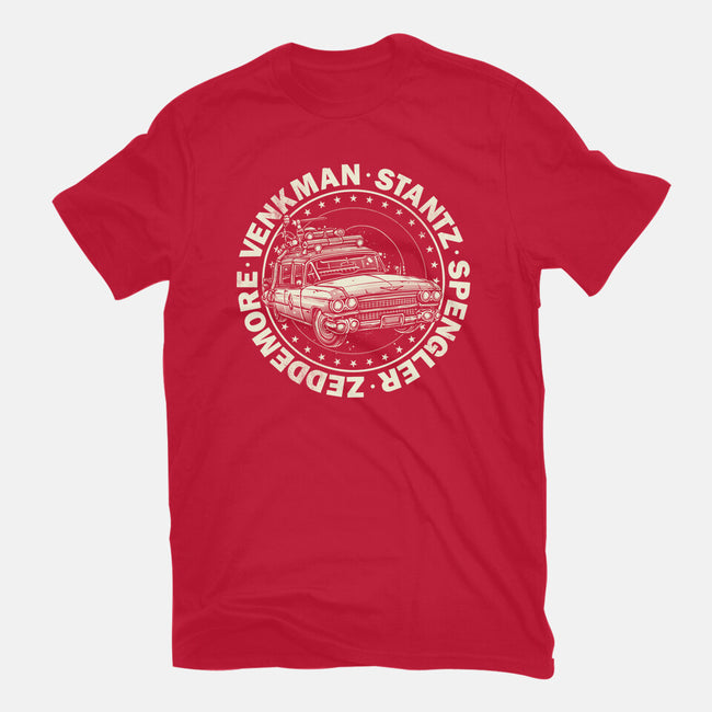 Bust Some Ghosts-Womens-Fitted-Tee-momma_gorilla