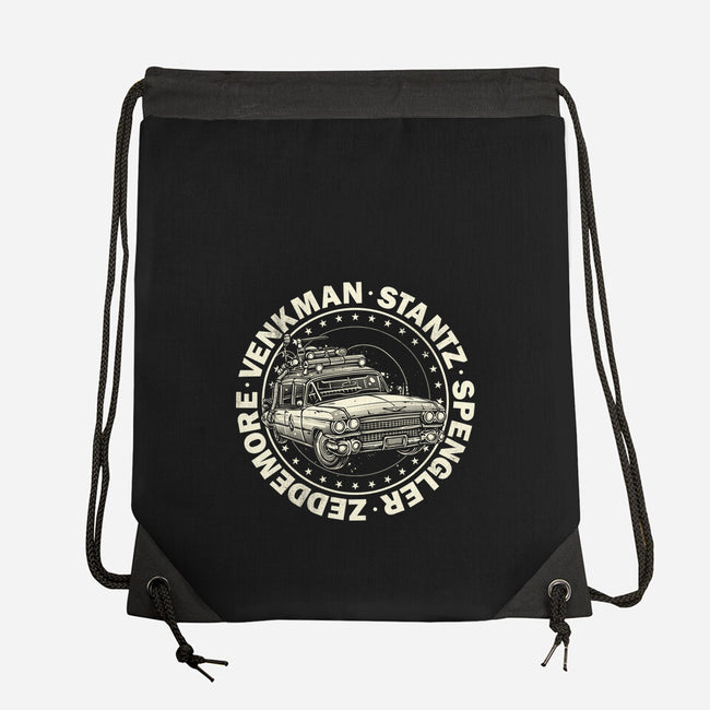 Bust Some Ghosts-None-Drawstring-Bag-momma_gorilla