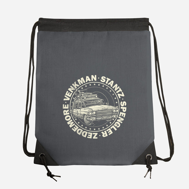 Bust Some Ghosts-None-Drawstring-Bag-momma_gorilla